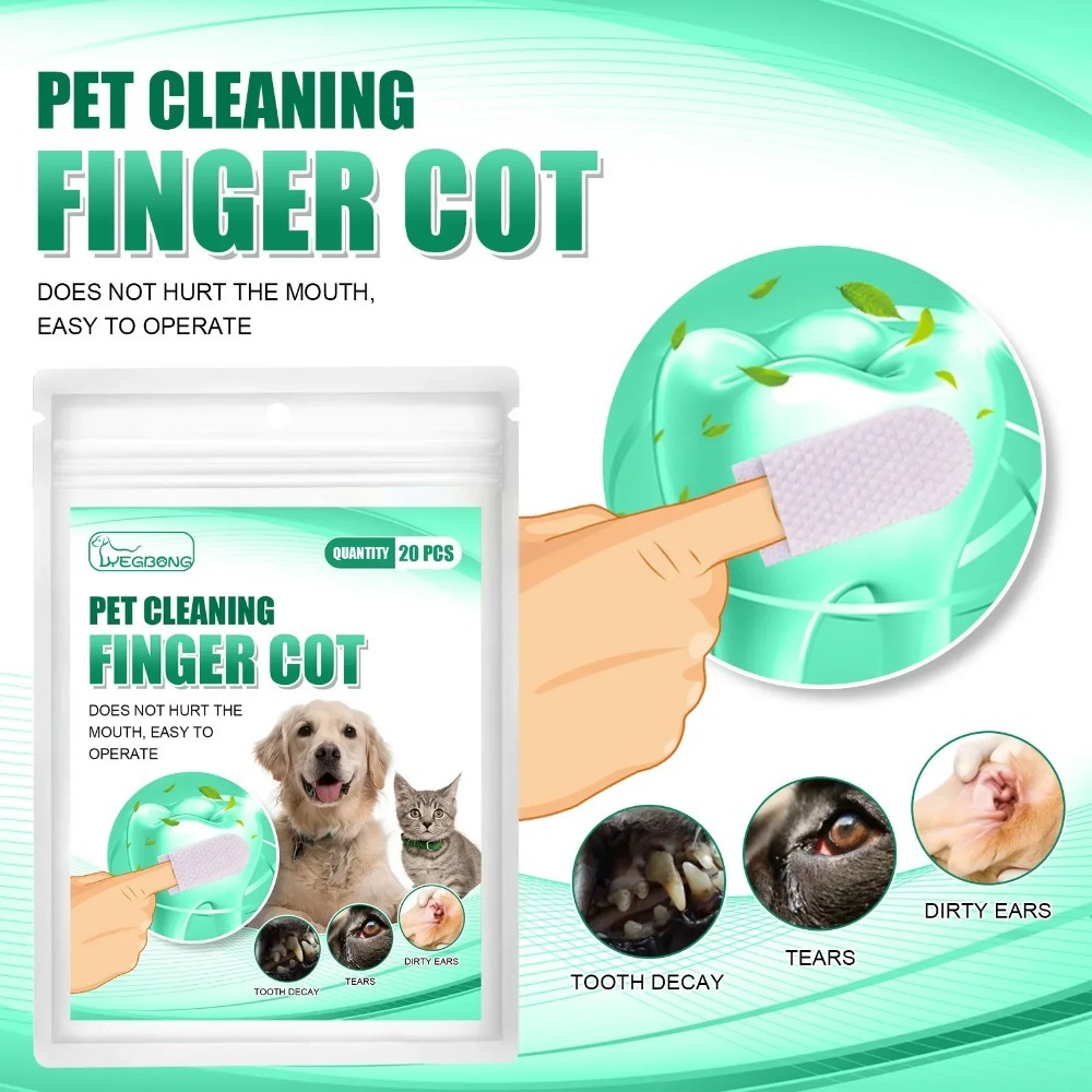 Disposable Pet Finger Cot Wet  - Teeth Whitening Mouthwash review and price