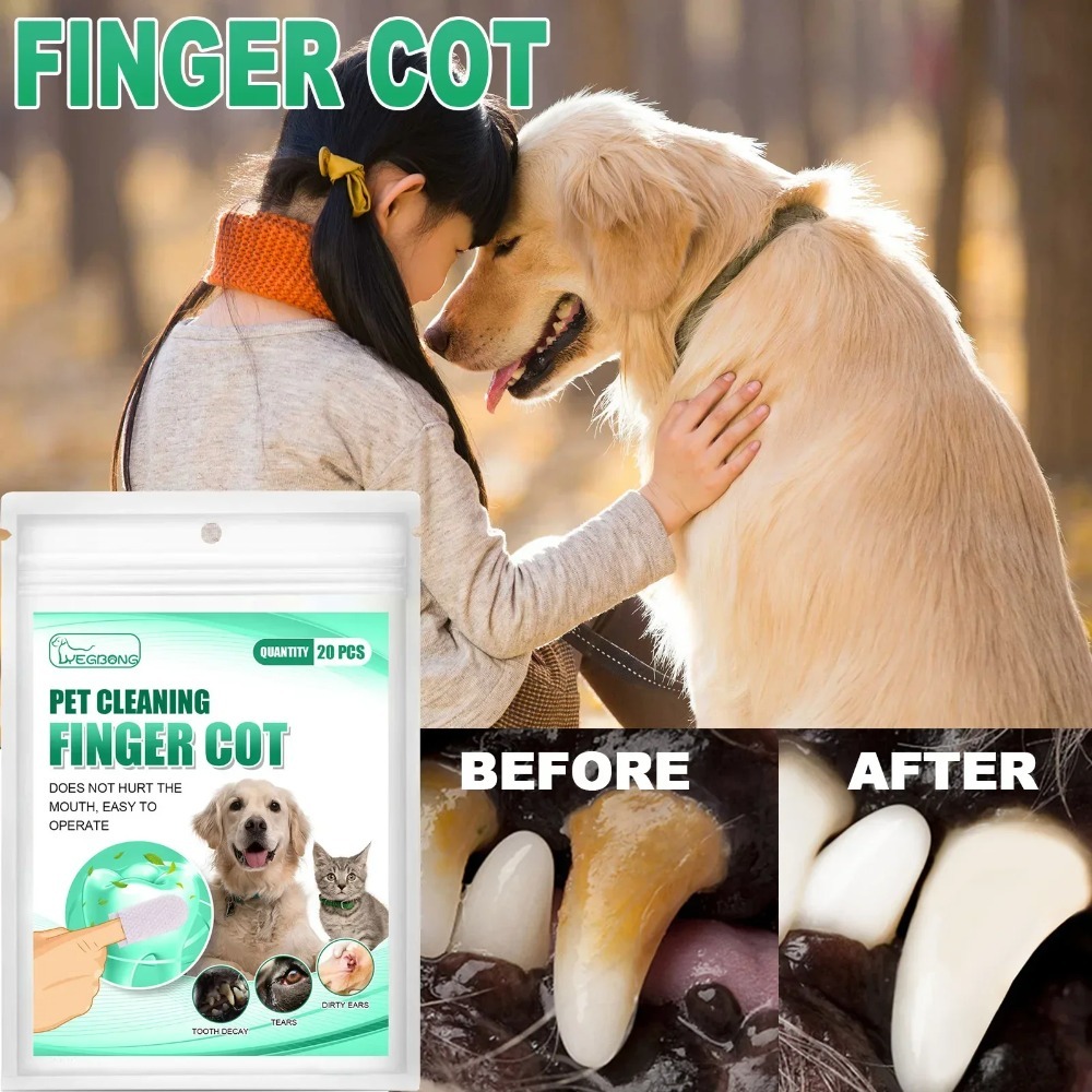 Disposable Pet Finger Cot Wet  - Teeth Whitening Mouthwash review and price